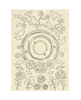 Stamperia Wooden Shapes A5 Garlands (KLSP082) (DISCONTINUED)