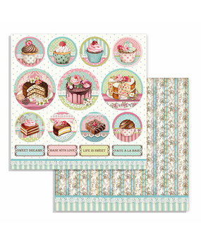 Stamperia Sweety Mini Cake Rounds (10pcs) (SBB737) (DISCONTINUED)
