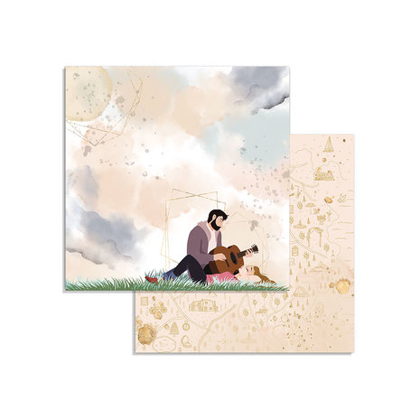 Stamperia Love Story 8x8 Inch Paper Pack (SBBS22) (OUTLET)