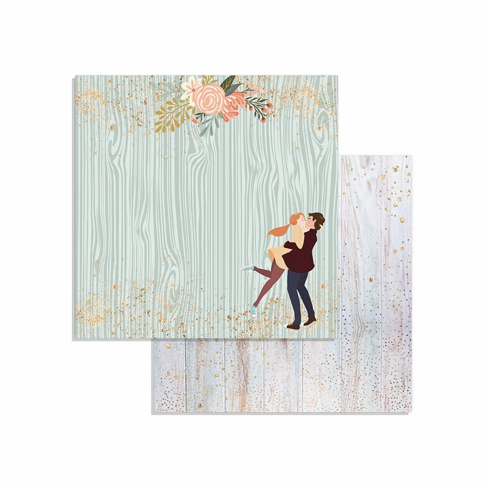 Stamperia Love Story 8x8 Inch Paper Pack (SBBS22) (OUTLET)