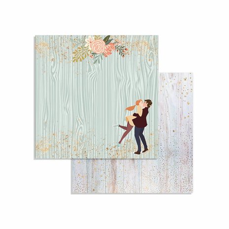 Stamperia Love Story 8x8 Inch Paper Pack (SBBS22) (OUTLET)