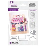 Gemini Birthday Parade Stamp & Die (GEM-STD-BIP) (DISCONTINUED)