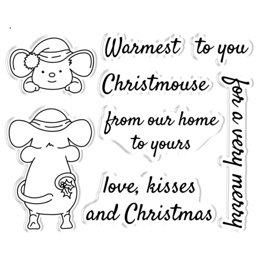 Gemini Peek-A-Boo Festive Mouse Stamp & Die (GEM-STD-PABFMOU) (DISCONTINUED) Gemini Peek-A-Boo Festive Mouse Stamp & Die (GEM-STD-PABFMOU) (DISCONTINUED)