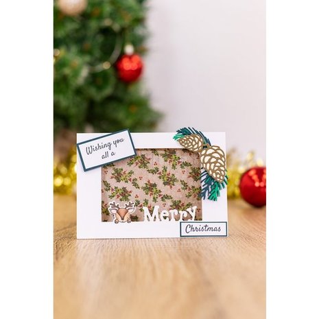 Gemini Peek-A-Boo Reindeer Stamp & Die (GEM-STD-PABREIN) (DISCONTINUED) Gemini Peek-A-Boo Reindeer Stamp & Die (GEM-STD-PABREIN) (DISCONTINUED)