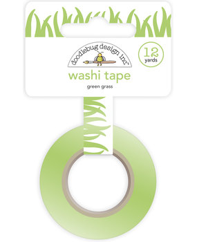 Doodlebug Design Green Grass Washi Tape (4551) (DISCONTINUED)