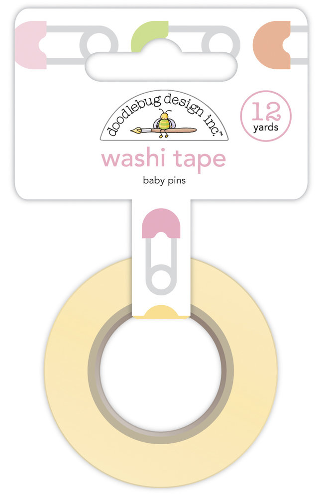 Doodlebug Design Baby Pins Washi Tape (6747) (OUTLET)