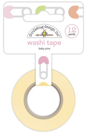 Doodlebug Design Baby Pins Washi Tape (6747) (DISCONTINUED) Doodlebug Design Baby Pins Washi Tape (6747) (DISCONTINUED)