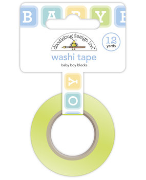 Doodlebug Design Baby Boy Blocks Washi Tape (6751) (DISCONTINUED) Doodlebug Design Baby Boy Blocks Washi Tape (6751) (DISCONTINUED)