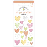 Doodlebug Design Snugs & Kisses Shape Sprinkles (23pcs) (6757) (DISCONTINUED)