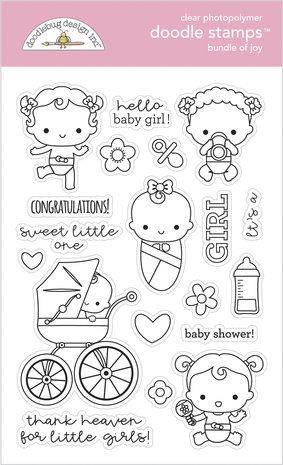 Doodlebug Design Bundle of Joy Doodle Stamps (6791) (DISCONTINUED)