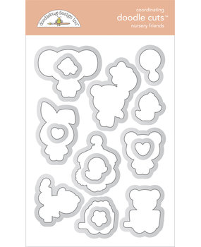 Doodlebug Design Nursery Friends Doodle Cuts (6794) (DISCONTINUED)
