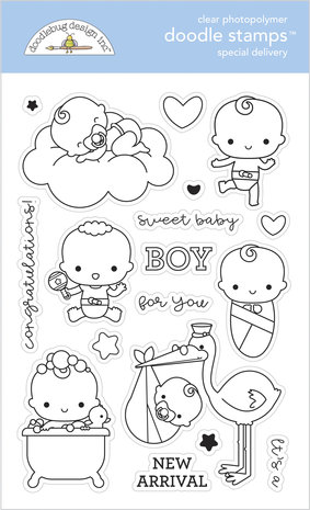 Doodlebug Design Special Delivery Doodle Stamps (6795) (DISCONTINUED) Doodlebug Design Special Delivery Doodle Stamps (6795) (DISCONTINUED)