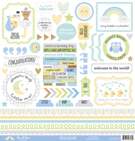 Doodlebug Design Special Delivery This & That Stickers (6813) (DISCONTINUED) Doodlebug Design Special Delivery This & That Stickers (6813) (DISCONTINUED)