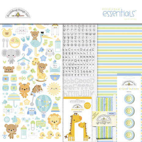 Doodlebug Design Special Delivery Essentials Kit (6859) (DISCONTINUED) Doodlebug Design Special Delivery Essentials Kit (6859) (DISCONTINUED)