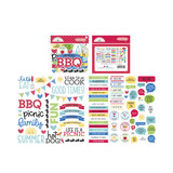 Doodlebug Design Bar-b-cute Chit Chat (85pcs) (6890) (DISCONTINUED)