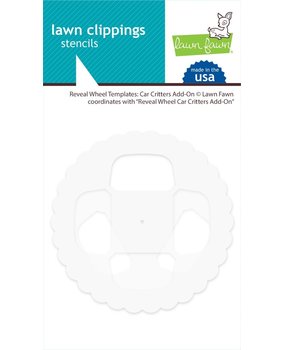 Lawn Fawn Reveal Wheel Templates: Car Critters Add-On (LF2341) (DISCONTINUED)