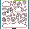 Lawn Fawn Unicorn Picnic Dies (LF2320) (OUTLET) Lawn Fawn Unicorn Picnic Dies (LF2320) (OUTLET)