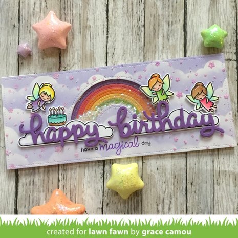 Lawn Fawn Unicorn Picnic Dies (LF2320) (OUTLET) Lawn Fawn Unicorn Picnic Dies (LF2320) (OUTLET)