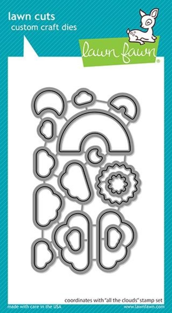 Lawn Fawn All the Clouds Dies (LF2332) (OUTLET) Lawn Fawn All the Clouds Dies (LF2332) (OUTLET)