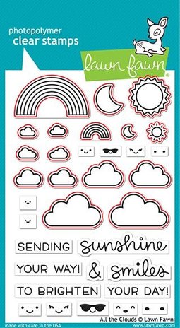 Lawn Fawn All the Clouds Dies (LF2332) (OUTLET) Lawn Fawn All the Clouds Dies (LF2332) (OUTLET)
