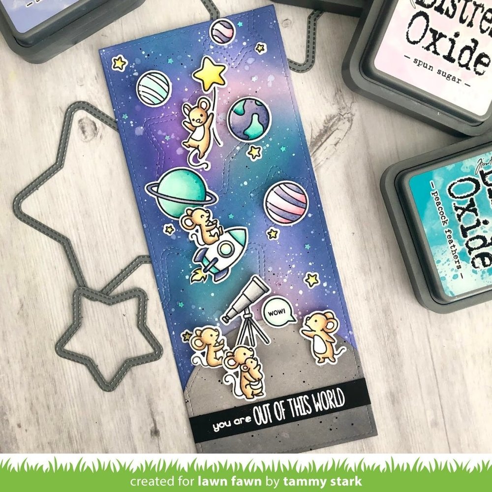 Lawn Fawn Just Stitching Stars Dies (LF2362) (DISCONTINUED)
