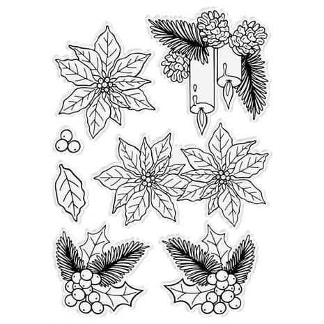 Gemini Poinsettia Delights Stamp & Die (GEM-STD-POITS) (DISCONTINUED) Gemini Poinsettia Delights Stamp & Die (GEM-STD-POITS) (DISCONTINUED)
