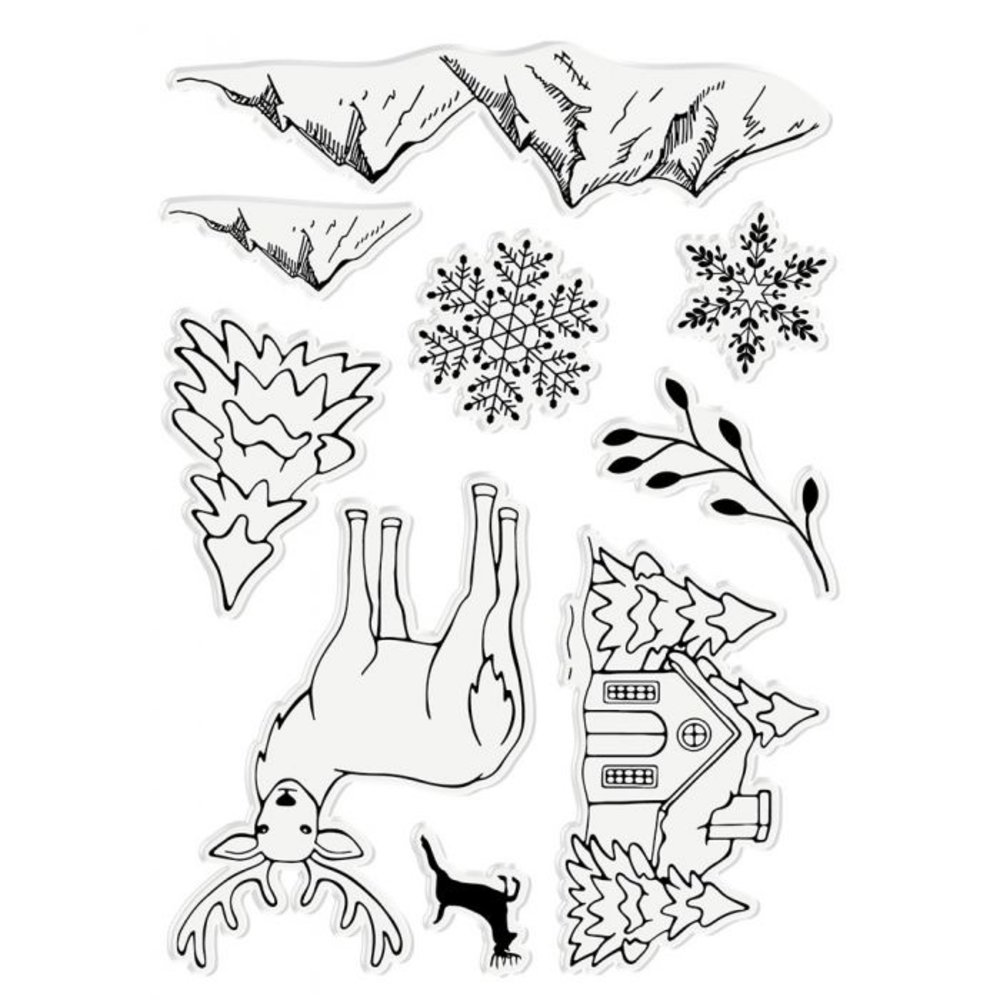 Gemini Christmas Cottage Stamp & Die (GEM-STD-CHRGE) (DISCONTINUED) Gemini Christmas Cottage Stamp & Die (GEM-STD-CHRGE) (DISCONTINUED)