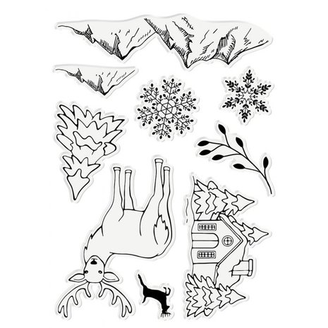 Gemini Christmas Cottage Stamp & Die (GEM-STD-CHRGE) (DISCONTINUED) Gemini Christmas Cottage Stamp & Die (GEM-STD-CHRGE) (DISCONTINUED)