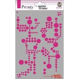 Pronty Crafts Pattern Background Circles A5 Stencil (470.770.049) (DISCONTINUED)