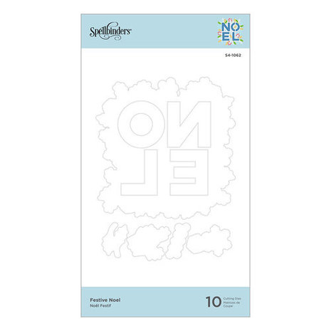 Spellbinders Festive Noel Etched Dies (S4-1062) (OUTLET)