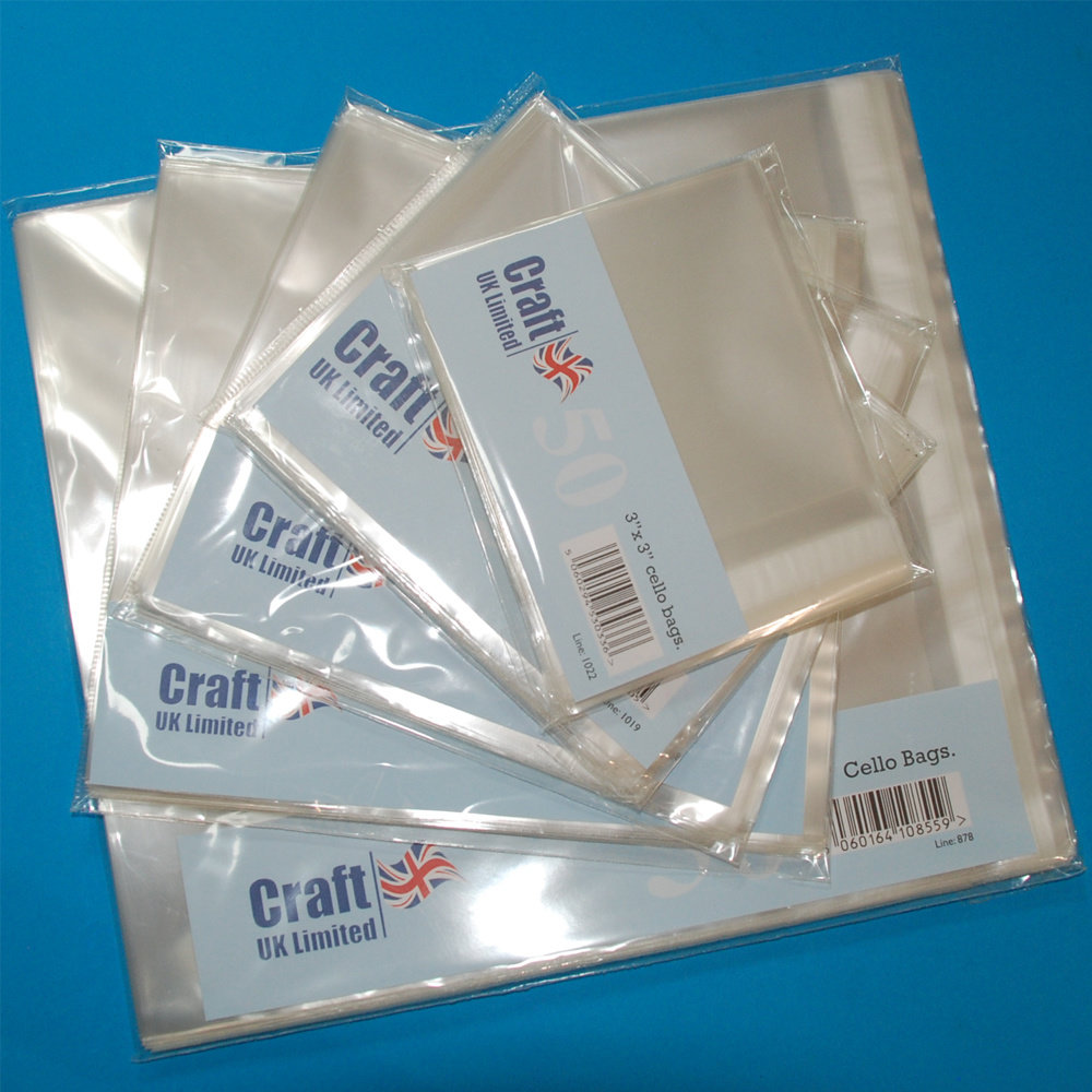 Craft UK Cello Bags 6x6 Inch (CUK794)