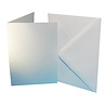Craft UK Premium Collection Cards & Envelopes A6 White Hammered (CUKW109)