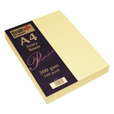 Craft UK Premium Collection A4 Ivory Linen Paper Pack (CUKW124) (DISCONTINUED)