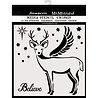 Stamperia Thick Stencil 18x18cm Deer (KSTDQ48) (OUTLET) Stamperia Thick Stencil 18x18cm Deer (KSTDQ48) (OUTLET)