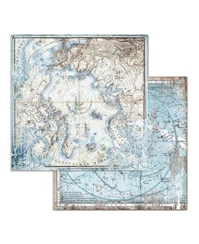 Stamperia Arctic Antarctic Arctic 12x12 Inch Paper Sheets (10pcs) (SBB730) (DISCONTINUED)