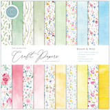 Craft Consortium Essential Craft Papers 12x12 Inch Paper Pad Bloom & Wild (CCEPAD009)
