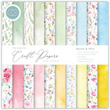 Craft Consortium Essential Craft Papers 6x6 Inch Paper Pad Bloom & Wild (CCEPAD009B)