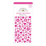 Doodlebug Design Bubblegum Confetti Shape Sprinkles (76pcs) (6703) (DISCONTINUED)