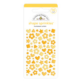 Doodlebug Design Bumblebee Confetti Shape Sprinkles (76pcs) (6706) (DISCONTINUED)