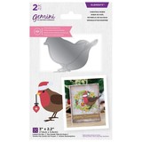 Gemini Christmas Robin Double-Sided Die (GEM-DSD-ELE-ROB) (DISCONTINUED)
