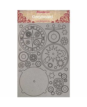Stamperia Greyboard A4 Arctic Antarctic (KLSPDA409) (DISCONTINUED)