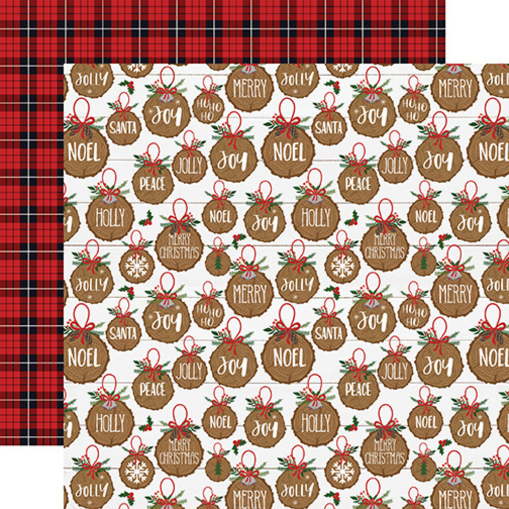 Echo Park A Lumberjack Christmas 12x12 Inch Collection Kit (ALC220016) (DISCONTINUED)