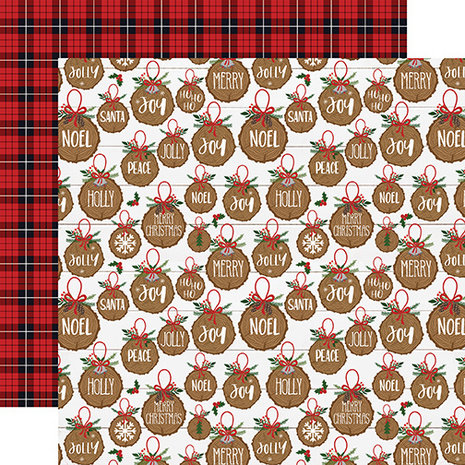 Echo Park A Lumberjack Christmas 12x12 Inch Collection Kit (ALC220016) (DISCONTINUED)