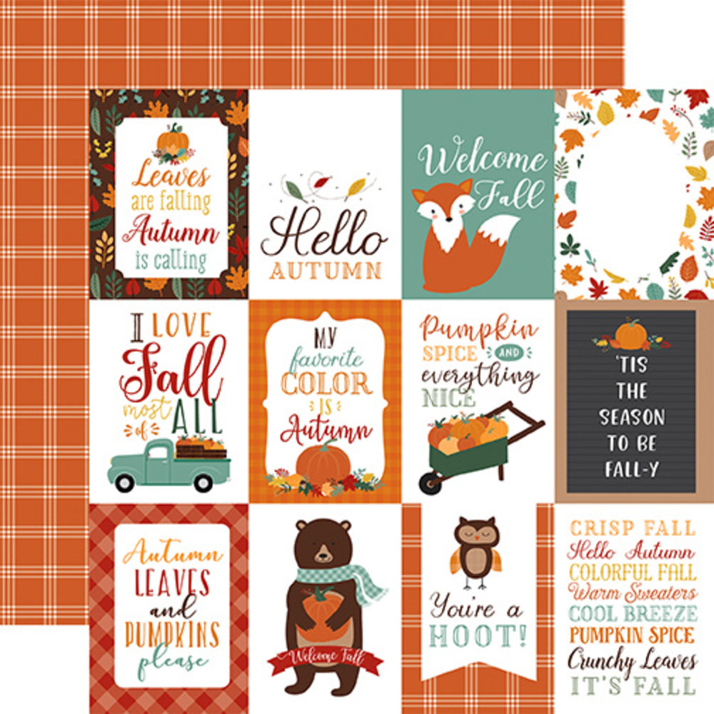 Echo Park Happy Fall 12x12 Inch Collection Kit (HAP219016) (DISCONTINUED) Echo Park Happy Fall 12x12 Inch Collection Kit (HAP219016) (DISCONTINUED)
