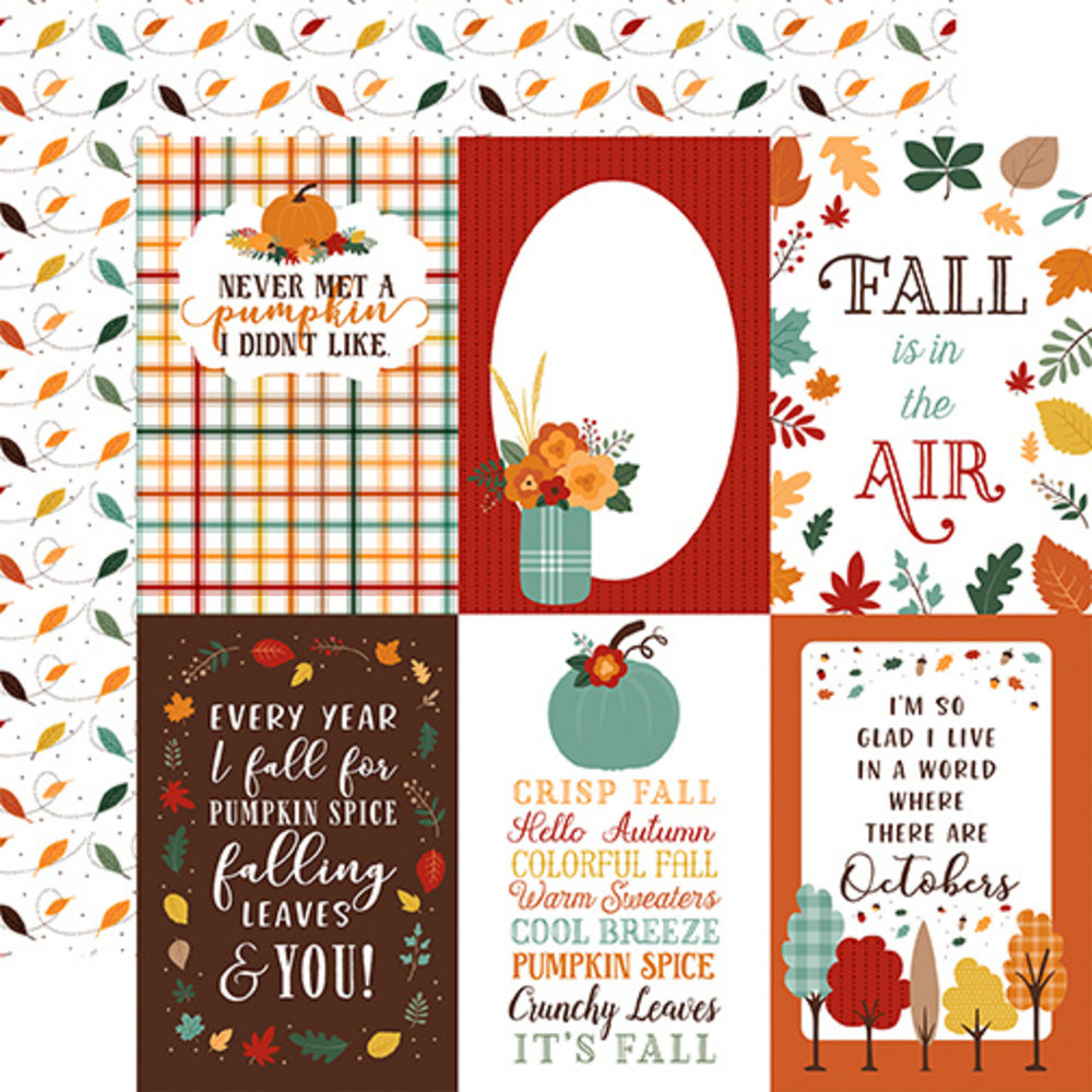 Echo Park Happy Fall 6x6 Paper Pad (HAP219023) (OUTLET) Echo Park Happy Fall 6x6 Paper Pad (HAP219023) (OUTLET)