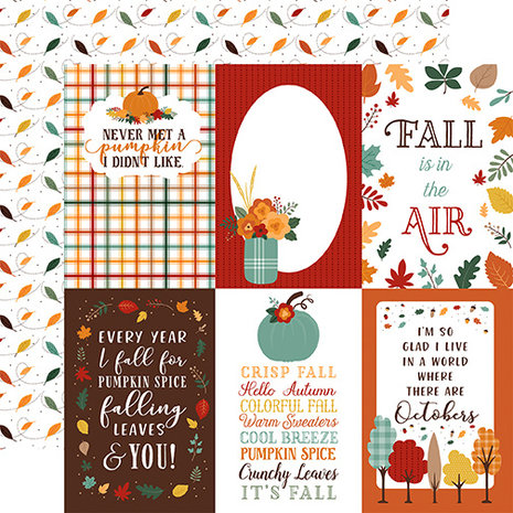 Echo Park Happy Fall 6x6 Paper Pad (HAP219023) (DISCONTINUED) Echo Park Happy Fall 6x6 Paper Pad (HAP219023) (DISCONTINUED)