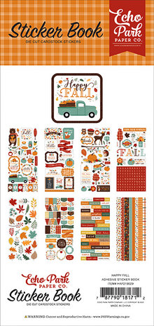 Echo Park Happy Fall Sticker Book (HAP219029) (OUTLET)