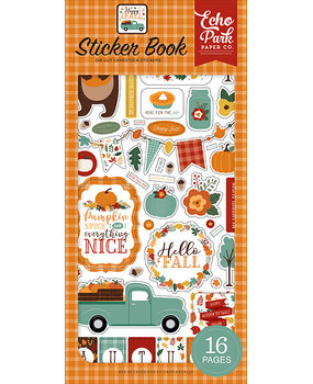 Echo Park Happy Fall Sticker Book (HAP219029) (OUTLET)