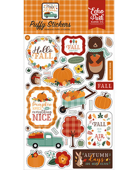 Echo Park Happy Fall Puffy Stickers (HAP219066) (OUTLET)