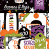 Echo Park I Love Halloween Frames & Tags (ILH218025) (OUTLET)
